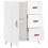 VidaXL (high gloss white) vidaXL Sideboard Storage Side Cabinet Cupboard Grey Sonoma Engineered Wood 6