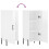 VidaXL (high gloss white) vidaXL Sideboard Storage Cabinet Side Cabinet Cupboard White Engineered Wood 9