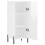 VidaXL (high gloss white) vidaXL Sideboard Storage Cabinet Side Cabinet Cupboard White Engineered Wood 5