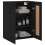 VidaXL (black) vidaXL Wall Mounted Cabinet Display Cabinet High Gloss White Engineered Wood 5