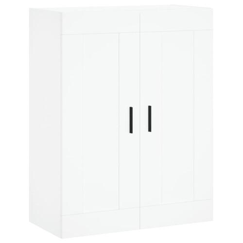 VidaXL (white) vidaXL Wall Mounted Cabinet Display Cabinet High Gloss White Engineered Wood 1