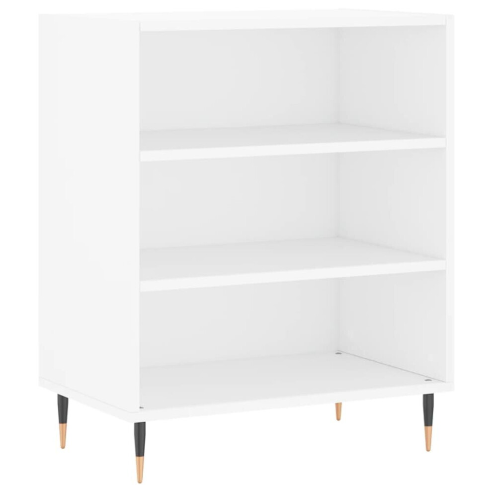 Vidaxl (White) Sideboard Storage Cabinet Cupboard Side Cabinet Engineered Wood White