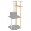VidaXL vidaXL Kratzbaum mit Sisal-Kratzsäulen Hellgrau 123 cm 5