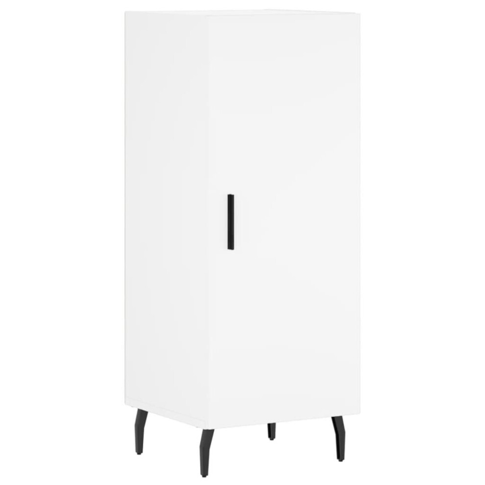 Vidaxl (White) Sideboard Storage Cabinet Side Cabinet Cupboard Engineered Wood White