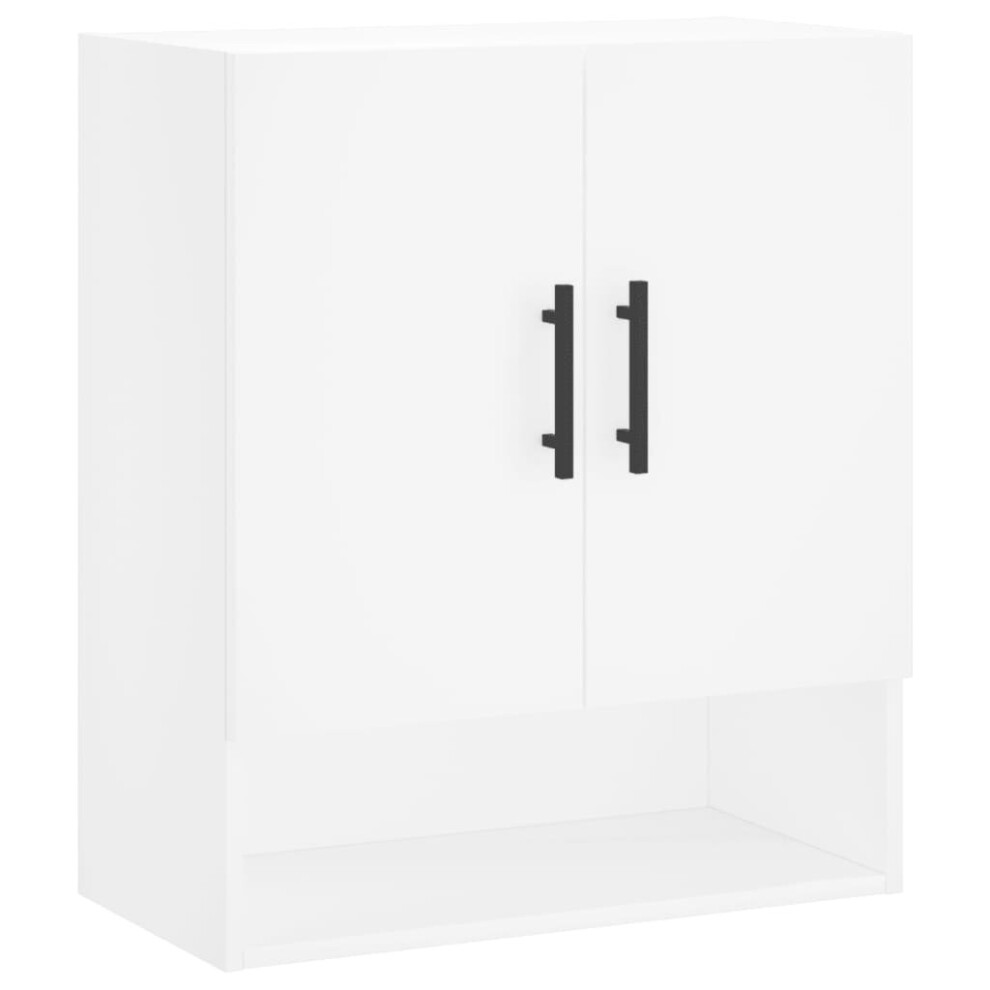 vidaXL - Wall Cabinet - White - 70 x 60 x 31cm - Image 3