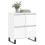 VidaXL (high gloss white) vidaXL Sideboard Storage Cabinet Side Cabinet Cupboard White Engineered Wood 3
