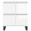 VidaXL (high gloss white) vidaXL Sideboard Storage Cabinet Side Cabinet Cupboard White Engineered Wood 5