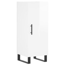 (high gloss white) vidaXL Sideboard Storage Cabinet Side Cabinet Cupboard White Engineered Wood