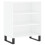 VidaXL (high gloss white) vidaXL Sideboard Storage Cabinet Cupboard Side Cabinet White Engineered Wood 1