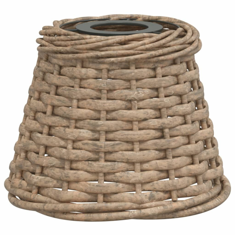 Vidaxl (Brown, 15 X 12 Cm) Ceiling Lamp Shade Hall Wicker Ceiling Light Shade Pendant Lamp Shade