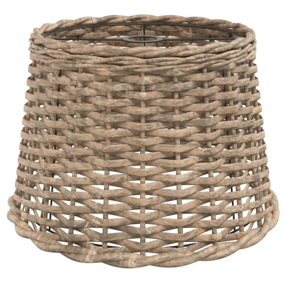 (brown, 40 x 26 cm) vidaXL Ceiling Lamp Shade Ceiling Light Shade Pendant Lamp Shade White Wicker