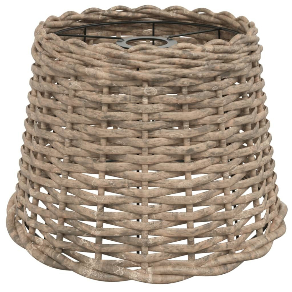 (brown, 30 x 20 cm) vidaXL Ceiling Lamp Shade Ceiling Light Shade Pendant Lamp Shade White Wicker