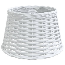 (white, 38 x 23 cm) vidaXL Ceiling Lamp Shade Hall Wicker Ceiling Light Shade Pendant Lamp Shade