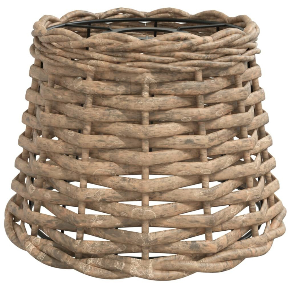 Vidaxl (, 20 X 15 Cm) Ceiling Lamp Shade Hall Wicker Ceiling Shade Pendant Lamp Shade Brown/Light