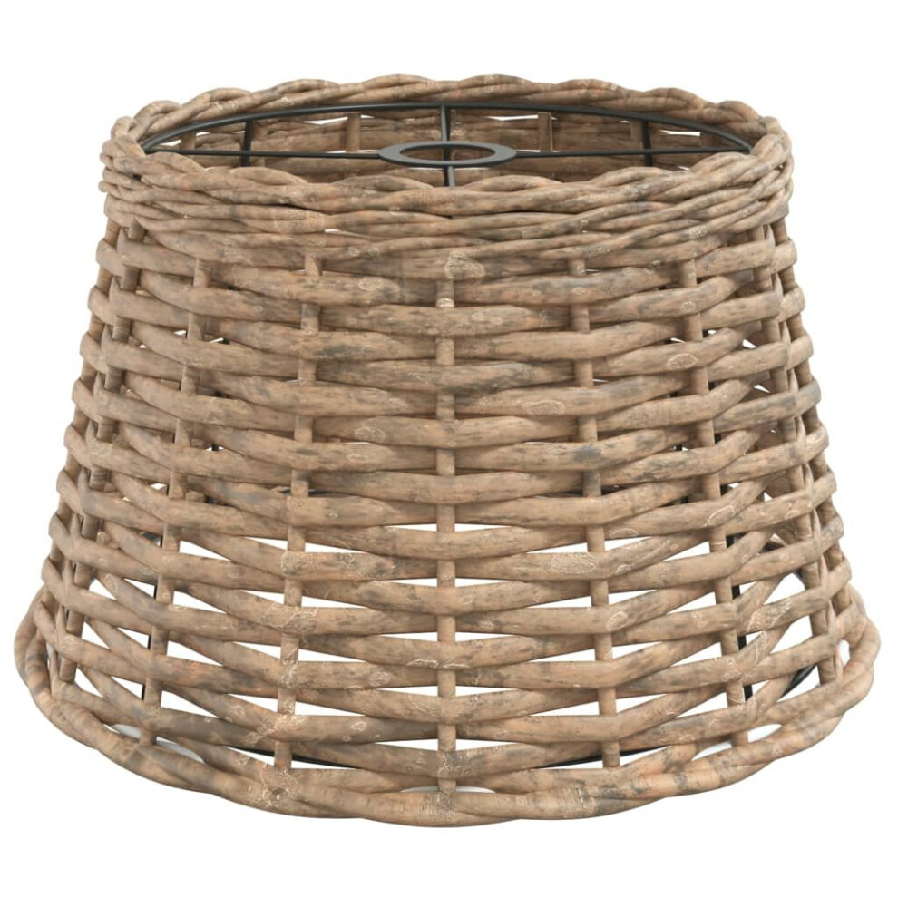 (brown, 38 x 23 cm) vidaXL Ceiling Lamp Shade Ceiling Light Shade Pendant Lamp Shade White Wicker