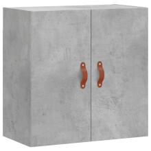 (concrete grey) vidaXL Wall Cabinet Storage Cabinet Display Cabinet White Engineered Wood