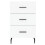 VidaXL (white) vidaXL Bedside Cabinet Bedside Table Nightstand Smoked Oak Engineered Wood 5