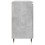 VidaXL (concrete grey) vidaXL Sideboard Storage Cabinet Cupboard Side Cabinet White Engineered Wood 7