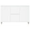 VidaXL (white) vidaXL Sideboard Storage Cabinet Cupboard Side Cabinet White Engineered Wood 5
