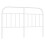 VidaXL (white, 150 cm) vidaXL Metal Headboard Bedroom Accessory Bed Header Decorative Bed Headboard 1