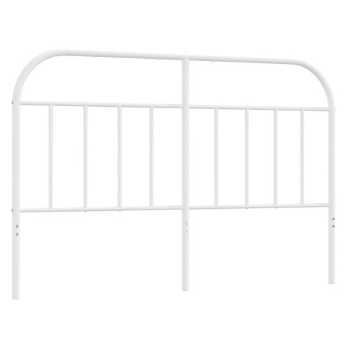 VidaXL (white, 150 cm) vidaXL Metal Headboard Bedroom Accessory Bed Header Decorative Bed Headboard 1