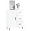 VidaXL (high gloss white) vidaXL Sideboard Storage Cabinet Side Cabinet Cupboard White Engineered Wood 3