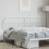 VidaXL (white, 193 cm) vidaXL Metal Headboard Bedroom Accessory Bed Header Decorative Bed Headboard 3