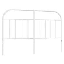 (white, 135 cm) vidaXL Metal Headboard Bedroom Accessory Bed Header Decorative Bed Headboard