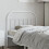VidaXL (white, 100 cm) vidaXL Metal Headboard Bedroom Accessory Bed Header Decorative Bed Headboard 3