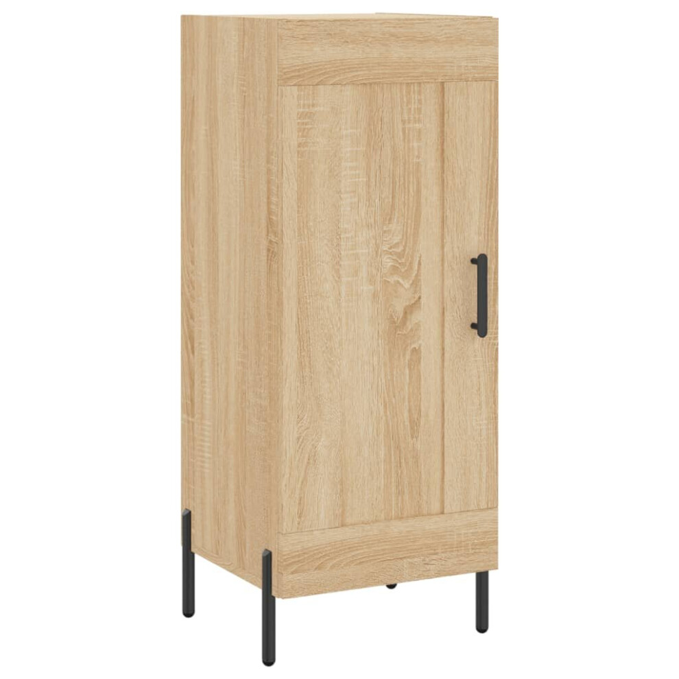 (sonoma oak) vidaXL Sideboard Storage Side Cabinet Cupboard Sonoma Oak Engineered Wood