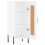 VidaXL (high gloss white) vidaXL Sideboard Storage Side Cabinet Cupboard Sonoma Oak Engineered Wood 6