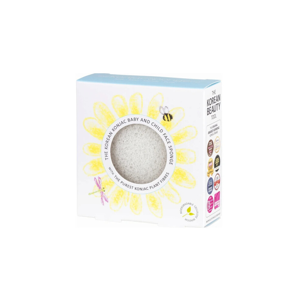Konjac Baby and Child Face Sponge For Sensitive Skin Vegan