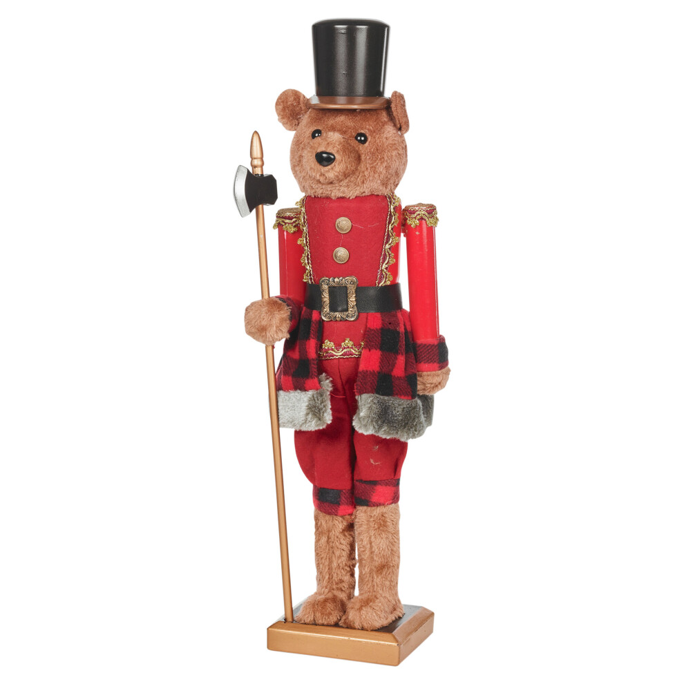 (60cm) Christmas Luxury Bear Nutcracker Soldier Ornament