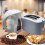 White Kettle & Toaster Set / 1.7L Capacity Kettle & 2 Slice Toaster 4