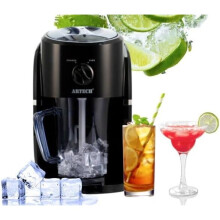 Electric Ice Crusher Machine with Ice Scoop and Removable Jar