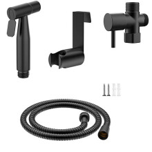 (Black) Bidet Sprayer for Toilet Handheld Bidet Sprayer