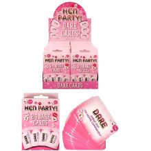 (Hen Party) Stag Night Or Hen Party 24 Dare Cards Party Games Girls Boys Night Fun Novelty