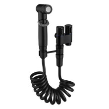 (Black) Toilet Bidet Sprayer Set Handheld Faucet