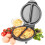 Dual Omelette Maker Electric-Easy Clean Non-Stick Cooking Plate 2