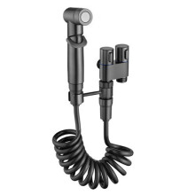 (Grey) Toilet Bidet Sprayer Set Handheld Faucet