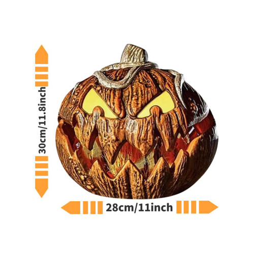 Halloween Jack-O'-Lantern Talking Animated Pumpkin Head Projector Speaker Decor 2