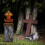 Halloween Jack-O'-Lantern Talking Animated Pumpkin Head Projector Speaker Decor 4