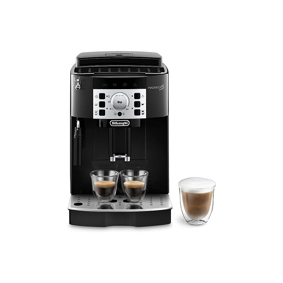 De'Longhi Magnifica S, Automatic Bean to Cup Coffee Machine, Espresso and Cappuccino Maker, ECAM22.110.B, 1.8 liters,Black [Amazon Exclusive]