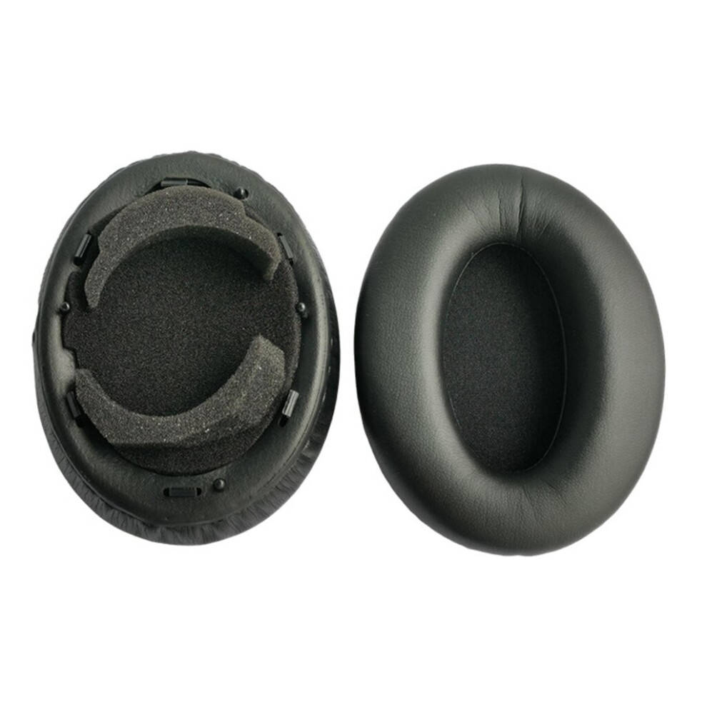 (Black) Ear Pads Sponge Cushion Replacement Elastic Cushion Earmuffs for Sony WH-1000XM3 WH1000XM3 Headphone (1Pair,black)