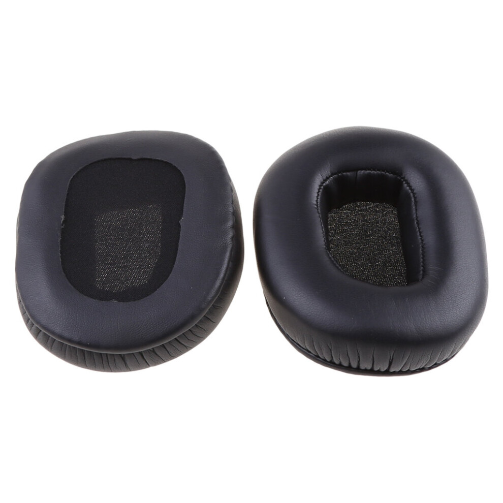 ( Earmuffs) Comfortable Earpads For Head Beams Headband For Razer Tiamat 7.1 Headset Earmuffs Memory Foam Covers Headbands Black 7452016870703