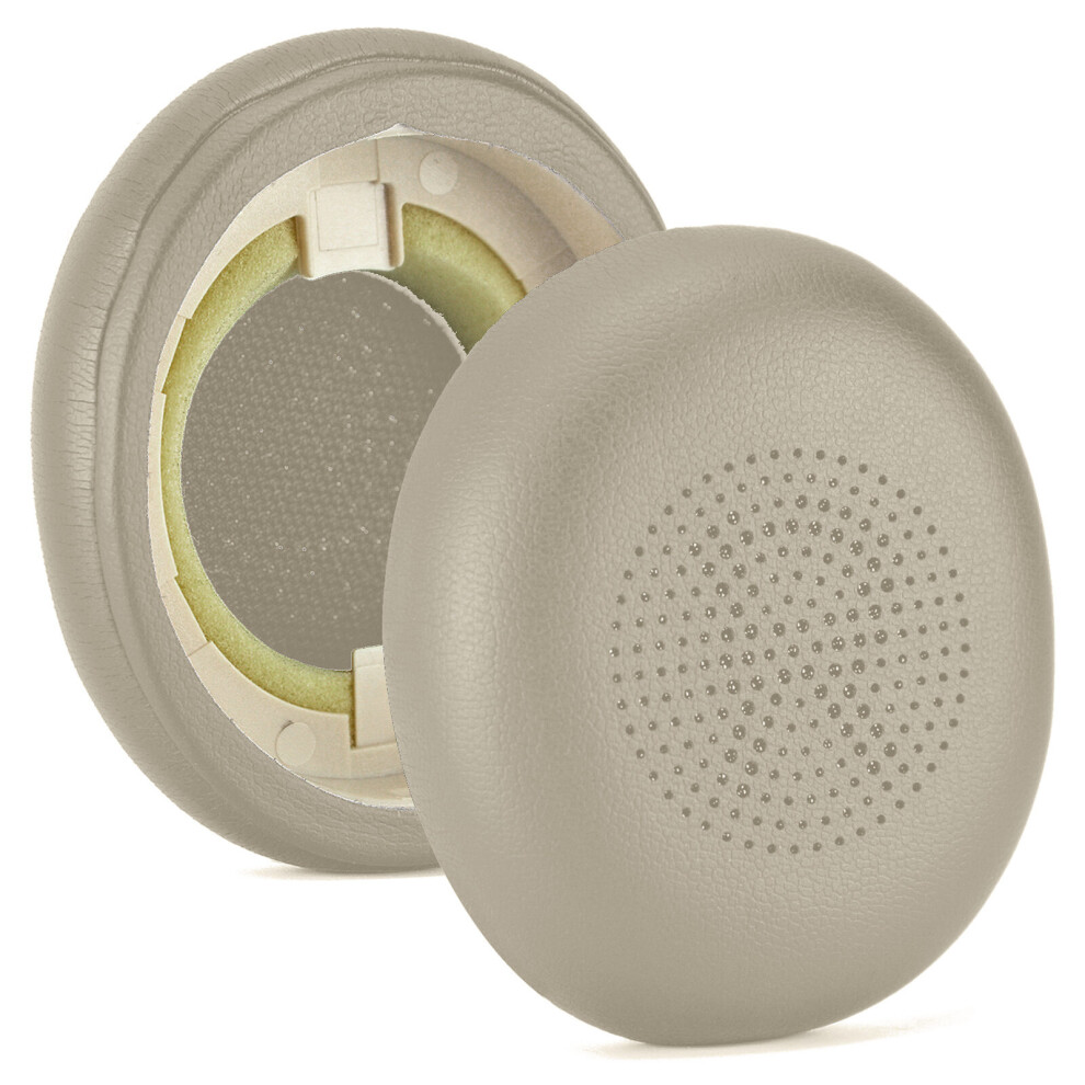 (Gold) Durable Sponge Leather Material Ear Pads For Jabra Elite 45H Earphone Memory Foam Earpads Elastic Earmuffs Gold 7452022767677