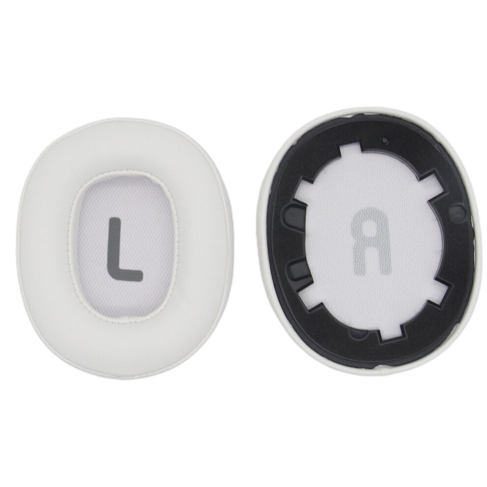 (White) Headphone Repair Supplies Durable Earpads Suitable For Jbl Tune 700 T700bt T750btnc Protein Leather Earmuff Wear-Resist White 7452022106667