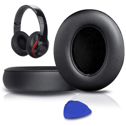 (Blue) Soft Memory Foam Protein Leather Earpads Ear Pads for Beats Studio2.0 Headset 2