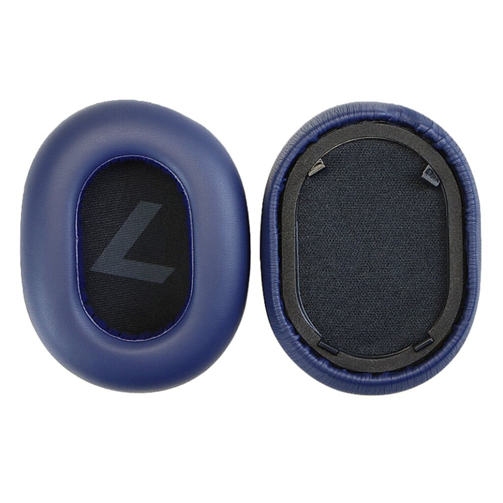 (Blue) 2Pcs Pu Leather Earpads Earphone Sponge Cover For Plantronics Backbeat Go 810 Blue 7452024417846