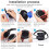 (Blue) Soft Memory Foam Protein Leather Earpads Ear Pads for Beats Studio2.0 Headset 2